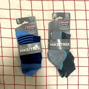 Two brand-new Darn Tough hike/trek women’s socks,